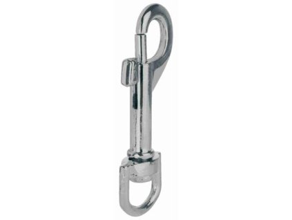 Carabiner with half-round eye 13 mm