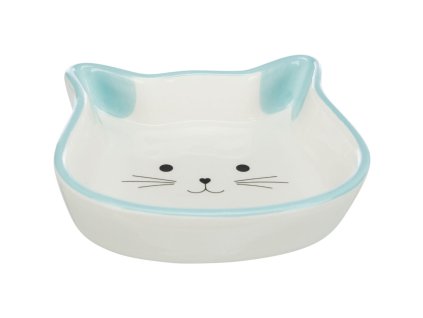 Miska ceramiczna w kształcie głowy kota 0,25 l/12 cm