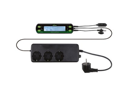 Digitální termostat/hydrostat, tři okruhy 16x4 cm