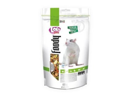 Thức ăn hoàn chỉnh cho chuột LOLO Foody 600g Doypack