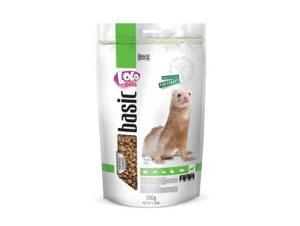 Thức ăn hỗn hợp LOLO BASIC dành cho chồn sương 500 g Doypack