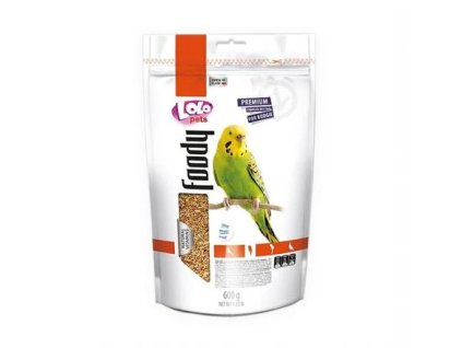 LOLO Foody Komplettfutter für Sittiche 600 g Doypack