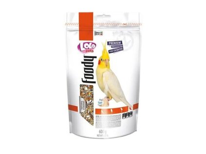 LOLO Foody complete food for cockatiels 600 g Doypack