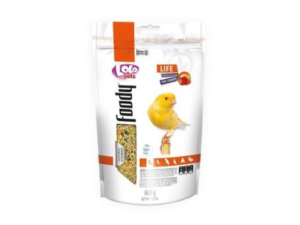 Thức ăn trái cây LOLO Foody cho chim hoàng yến 600 g Doypack