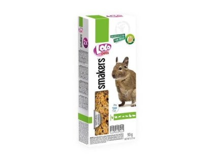 LOLO SMAKERS 2 ears with cereal for eight-year-olds degu 90 g