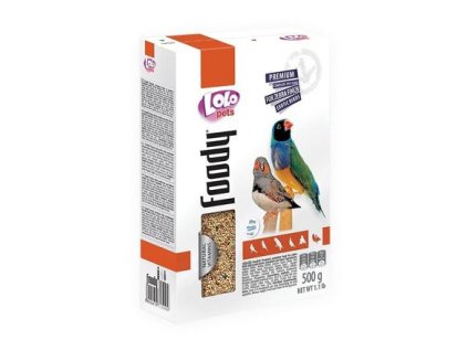 Thức ăn hoàn chỉnh cho ngựa vằn LOLO Foody hộp 500 g