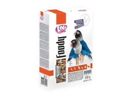 LOLO Foody kompletna karma dla gołąbków opakowanie 500 g