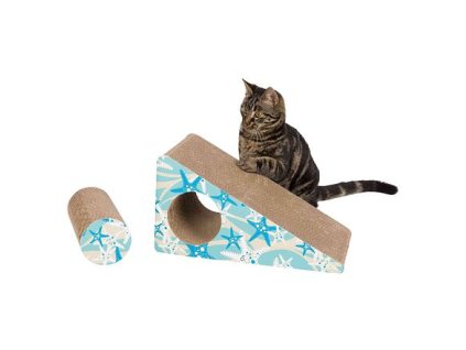 Đường dốc cào có trụ kéo màu ngọc lam 48 cm