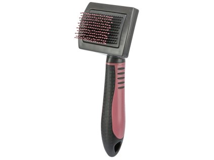 Fine brush finisher for cats, plastic 7 x 16 cm