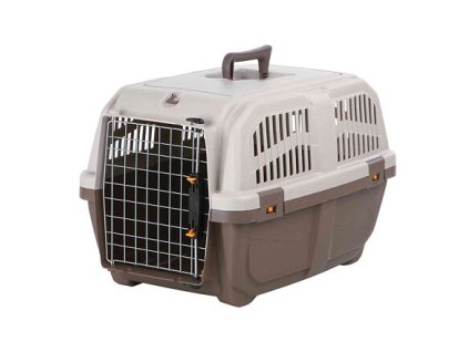 Transportkiste SKUDO 3, S, 40x39x60cm dunkelgrau/sand (max. 24kg)