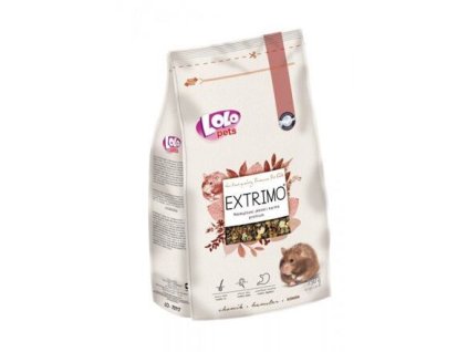 EXTRIMO complete food for hamsters in a bag with a zip 750 g