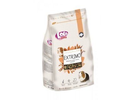 Thức ăn hỗn hợp EXTRIMO dành cho chuột lang dạng túi có khóa kéo 750 g