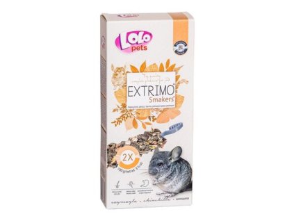 EXTRIMO SMAKERS Riegel für Chinchillas 2 Stück/100 g