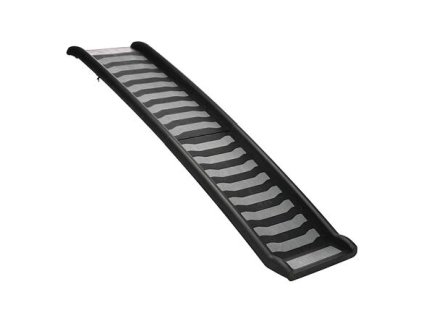 Đường dốc gấp, nhựa 39 x 160 cm đen/xám