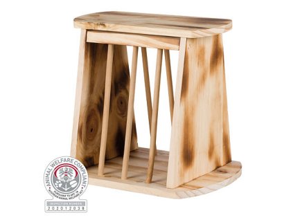 Máy đựng cỏ khô tự do bằng gỗ 25 x 22 x 18 cm