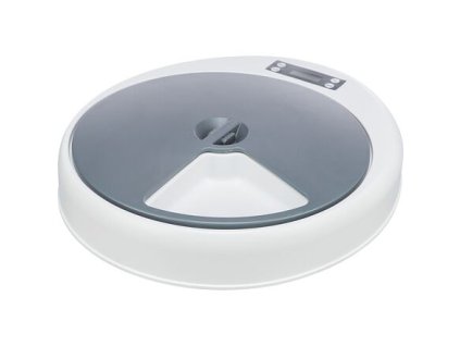 Futterautomat TX5, 5x240ml/ 33x5x36cm, weiß/grau (RP 2,90 CZK)