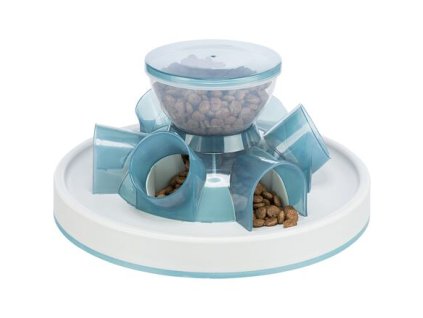 Cat Activity Tunnel Feeder - krmítko s tunelmi, ø 28 × 14 cm