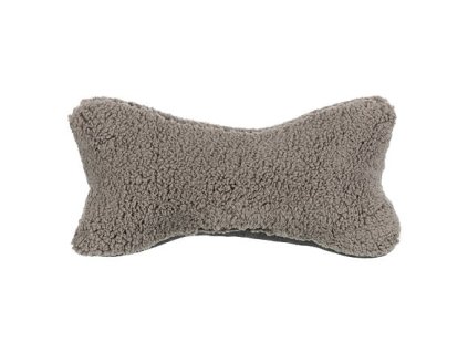 Polštář pod hlavu BENDSON ergonomický, 40 x 22 cm, světle šedá/tmavě šedá