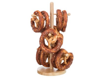 DentaFun Praclík, byvolia koža obalená kačacím mäsom (25 ks), ø15cm, 140 g/ks