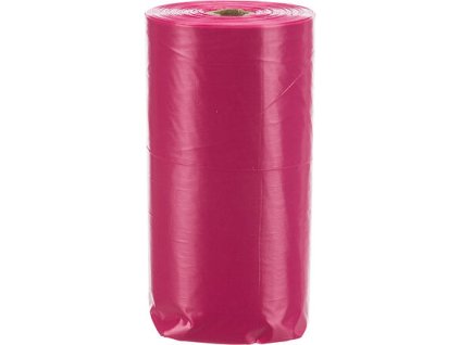 Túi đựng phân hương hoa hồng 4 cuộn/ 20 túi màu hồng