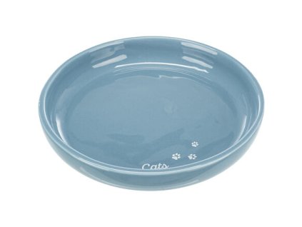 Ergonomiczna miska ceramiczna XXL, płytka, 0,35l/ ø 18cm