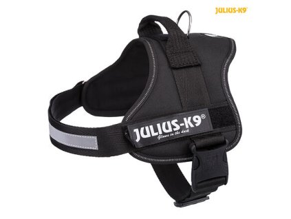 Julius-K9 Kraftgeschirr 0/ML 58-76 cm, - schwarz
