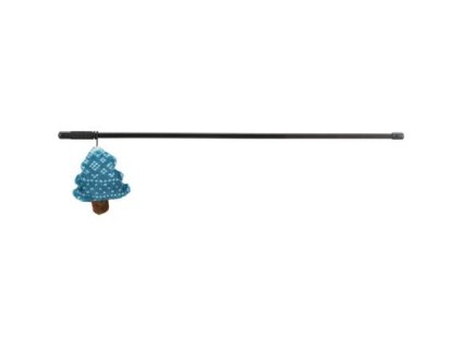 Vánoční prut s figurkou perníček/míček/strom, 46cm