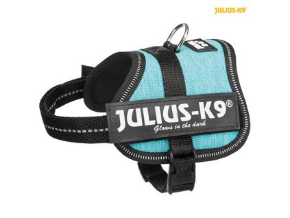 Julius-K9 Powergeschirr Baby 2/XS-S 33-45 cm, ozean - AUSVERKAUF