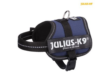 Bộ dây điện Julius-K9 Baby 2/XS-S 33-45 cm, màu chàm - SAU BÁN
