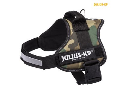 Julius-K9 Kraftgeschirr 0/ML 58-76 cm, - Tarnung