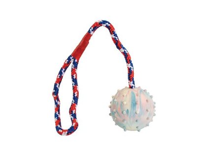 Bóng ném cao su cứng tự nhiên 6/30 cm, trên dây, HipHop