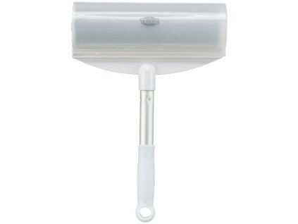 Con lăn tẩy lông vải XXL 20 x 30 cm, silicone, trắng/xanh ngọc