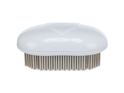 Bàn chải dệt có lông cao su, 7 x 10 cm, TPR/nhựa