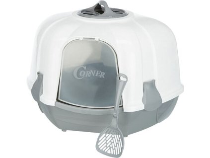 WC MARO ốp góc có lọc và cửa, 60 x 43 x 52 cm, xám nhạt/đá granit