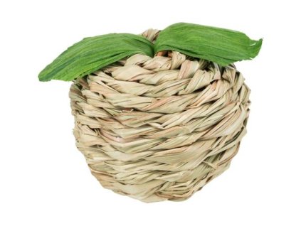 Grass apple with corn husk, 7cm