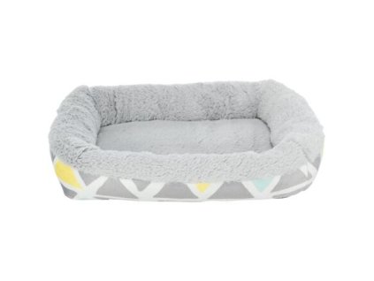 Hebký plyšový pelíšek pro hlodavce, barevná/šedá (Provedení 38 x 7 x 25 cm, např. králík)