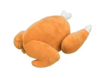 Roast chicken, plush grilled chicken with sound, 26 cm
