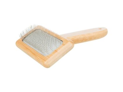 Jemný kartáč, tenké drátěné štětiny, bambus (Provedení 12 x 15 cm)