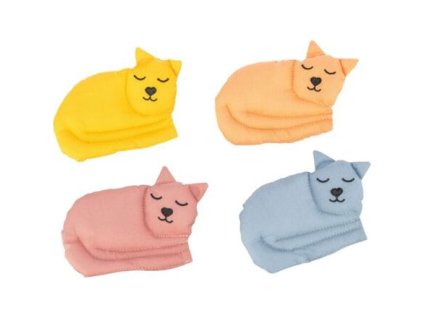 CAT, cotton cat, cat toy with valerian, 13 cm