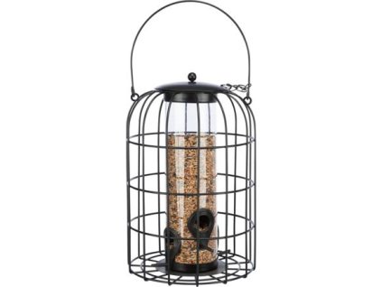 Futterbehälter mit Schutzgitter, 950 ml / ø 17 × 26 cm, schwarz