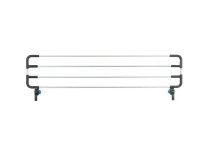 Top grid for #13201 universal grid, 92 x 27 x 4 cm, light grey/silver