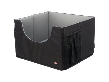 Autositz 45 x 28 x 40 cm, schwarz/grau