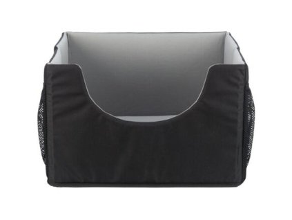 Autositz 45 x 28 x 40 cm, schwarz/grau