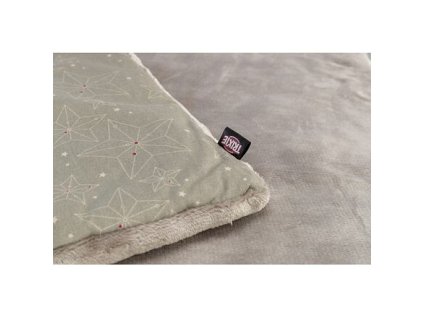 Thảm sang trọng Giáng sinh LUCIANO, 90 x 70 cm, màu be/vàng