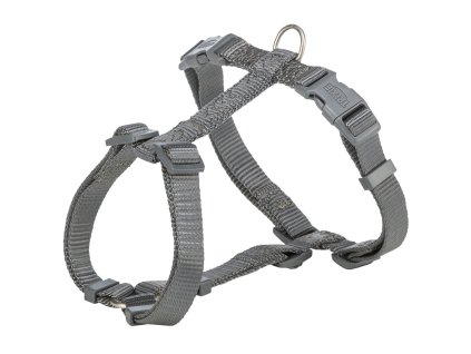 H-postroj PREMIUM - grafit (Provedení XS-S:hruď:30-44cm/10mm)