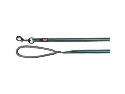 FUSION tracking lead, rubberized, graphite/ocean