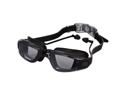 Kính bơi Silba kèm nút bịt tai màu đen gói 1 chiếc