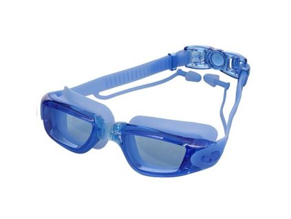 Kính bơi Silba kèm nút tai màu xanh gói 1 chiếc