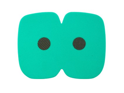 YATE Sedátko do kanoe 345x265x12 mm, černá,zelená