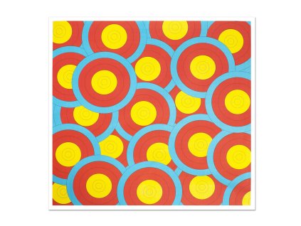 YATE Target "SALAD" Giấy đặc biệt+nylon 63 x 63 cm, bộ 10 cái